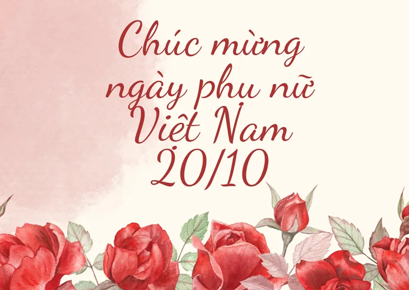 Gửi trao những lời chúc 20 tháng 10 đong đầy lòng biết ơn và sự kính trọng dành cho mẹ yêu.