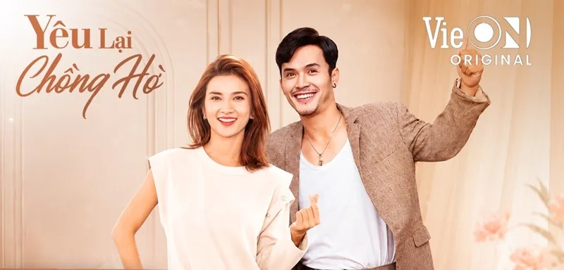 Cặp đôi Kim Tuyến và Nguyễn Quốc Trường Thịnh trong cảnh quay khắc họa rạn nứt hôn nhân ở "Yêu Lại Chồng Hờ".